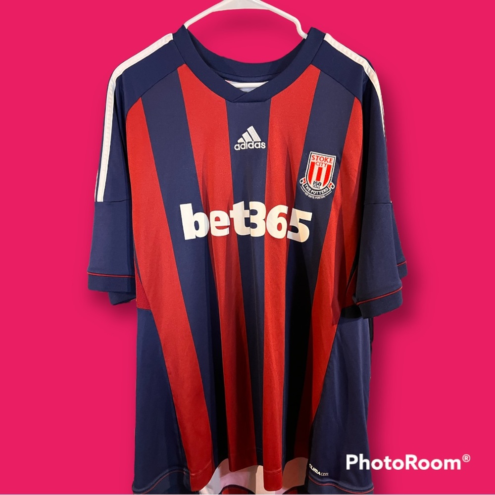 2012/2013 Stoke City FC Adidas “150 Years” Away Jersey